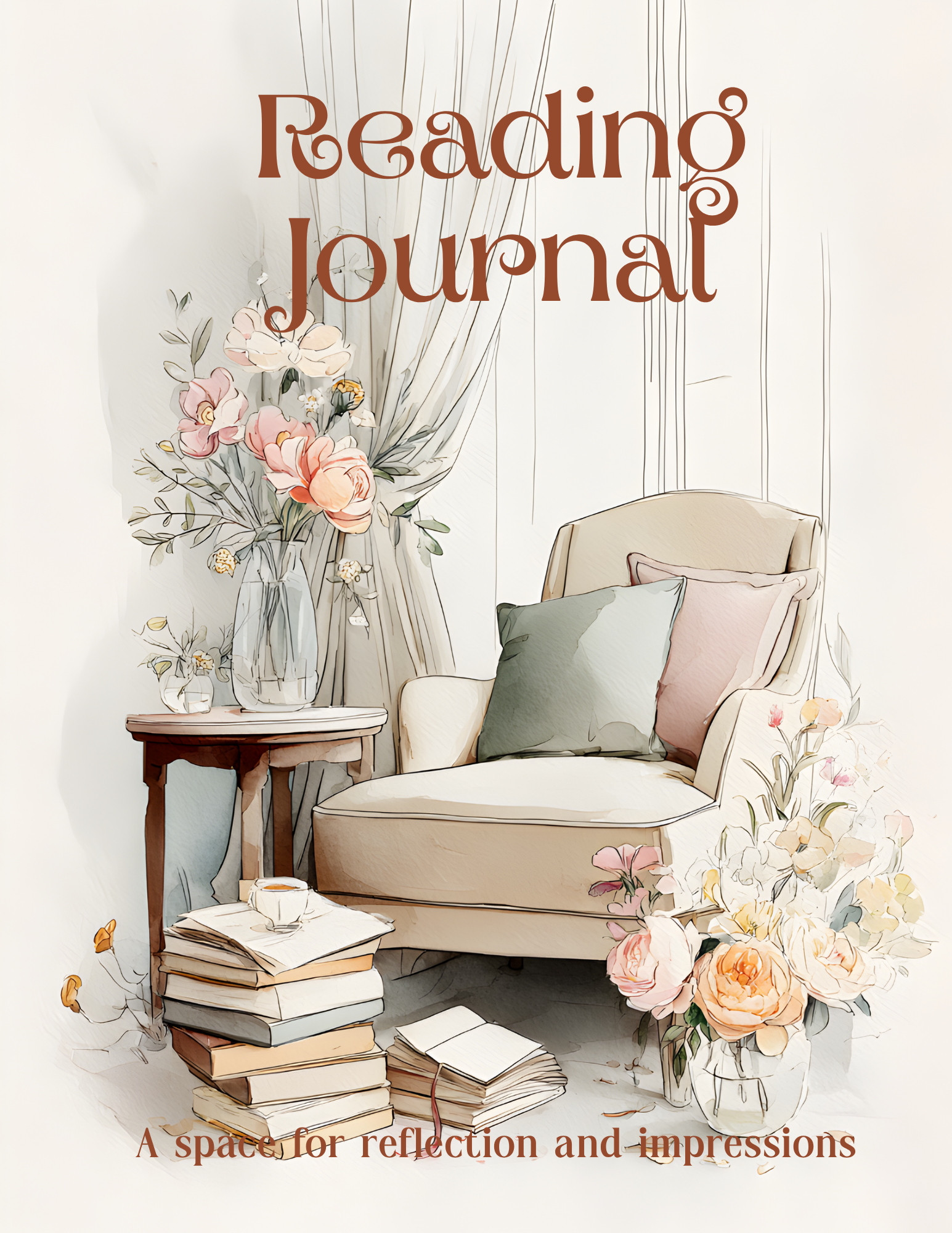 Reading Journal - Boho Afternoon