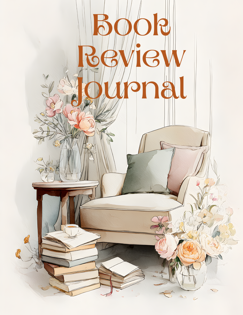 Book Review Journal - Boho Afternoon