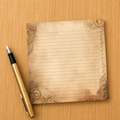 Large Square Notepad - Steampunk Dreams