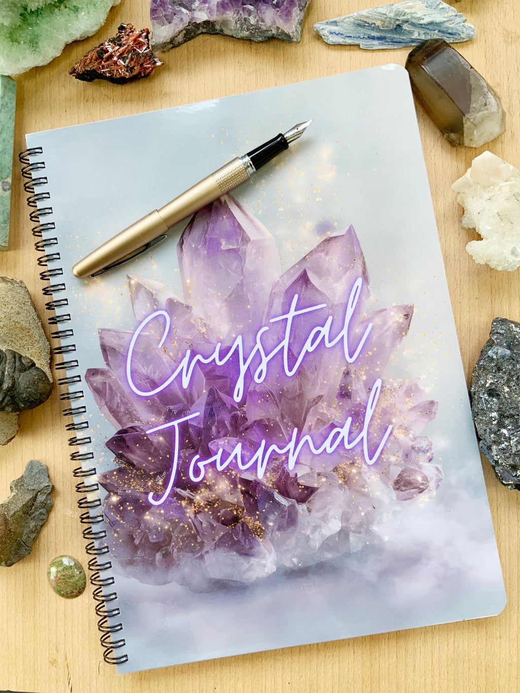 'Crystal Journal' - An A4 journal for collection, reflection and expression