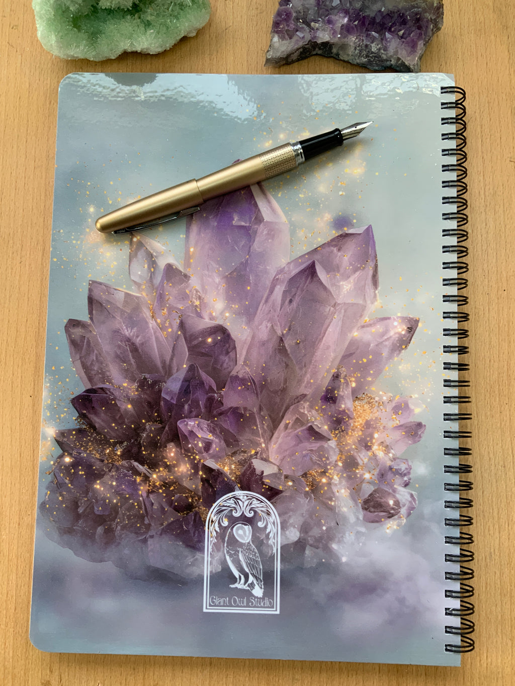 'Crystal Journal' - An A4 journal for collection, reflection and expression