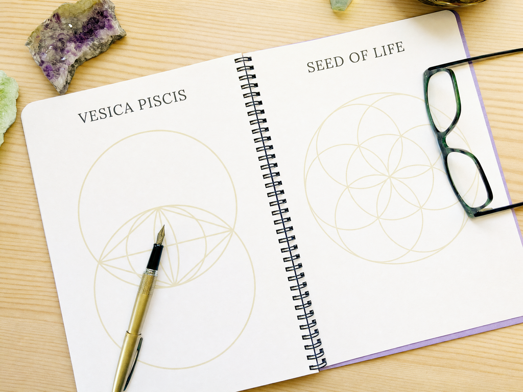 'Crystal Journal' - An A4 journal for collection, reflection and expression