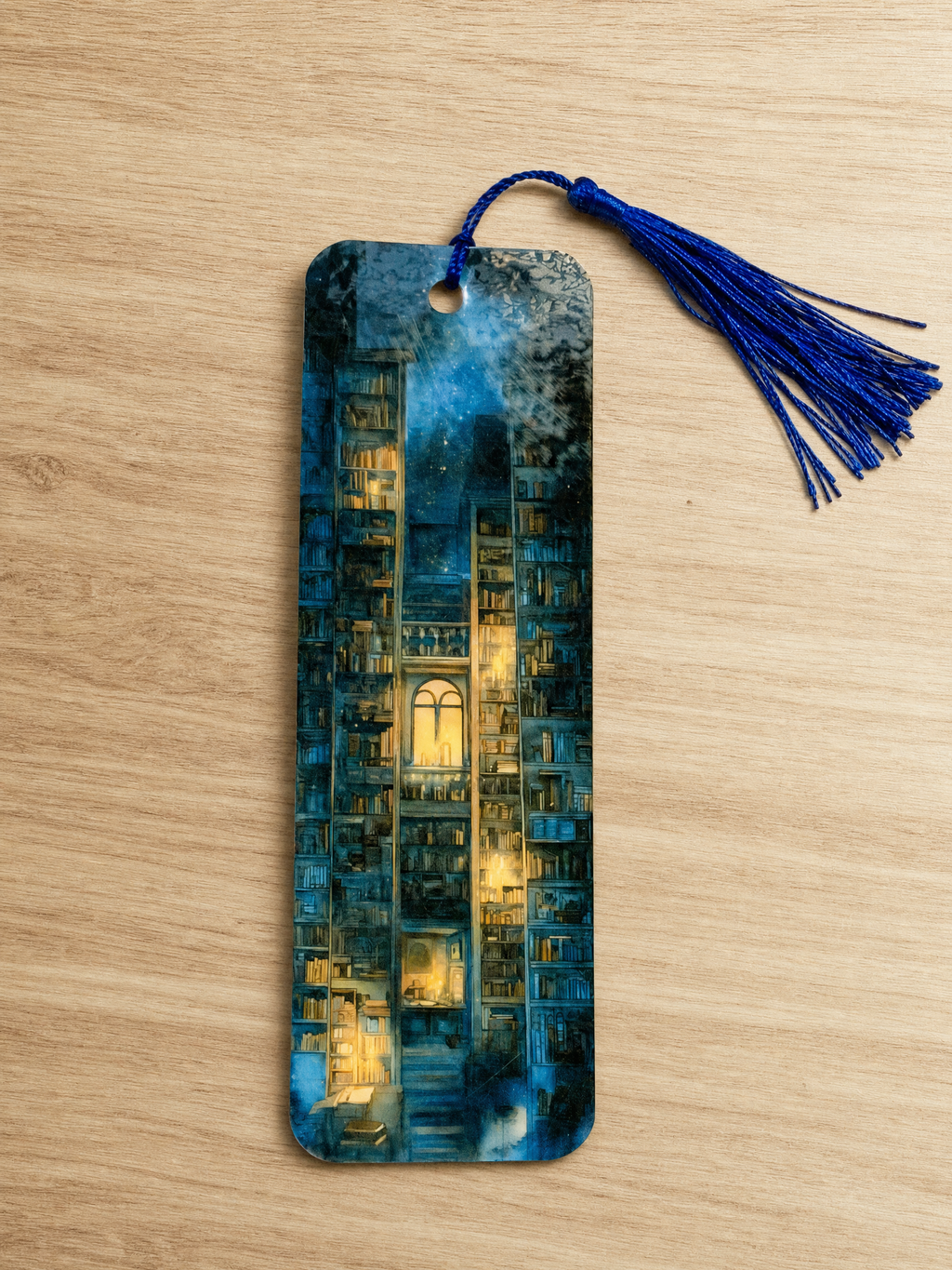 Midnight Library Bookmark