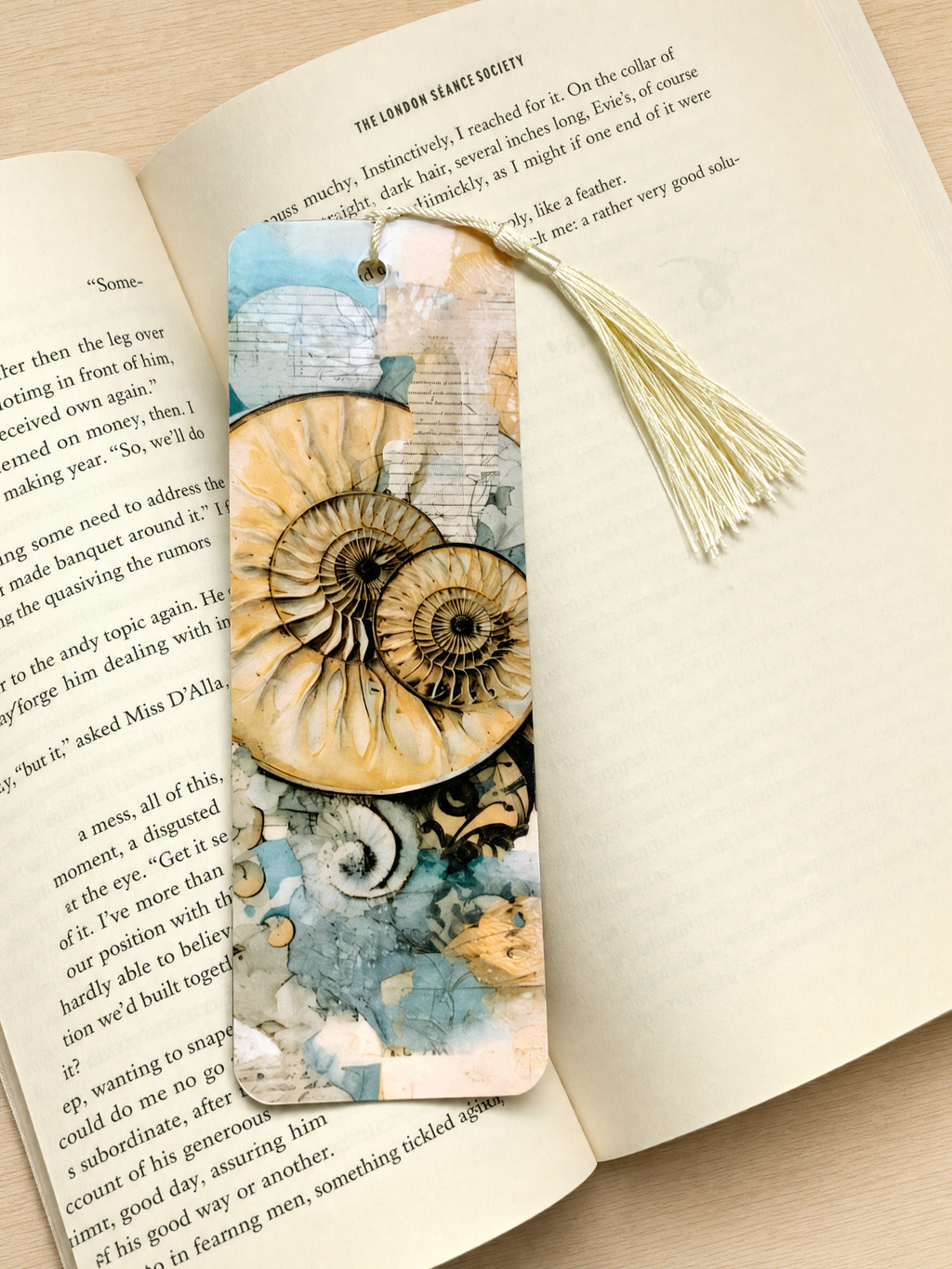 Abstract Ammonites Bookmark