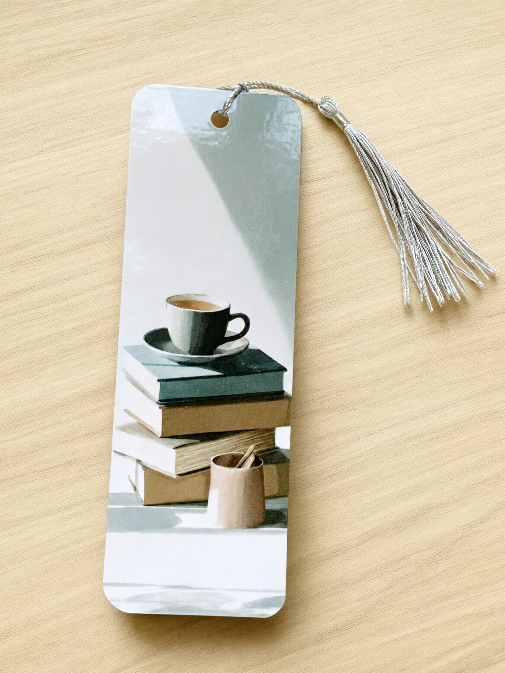 Coffee and Old Friends Bookmark