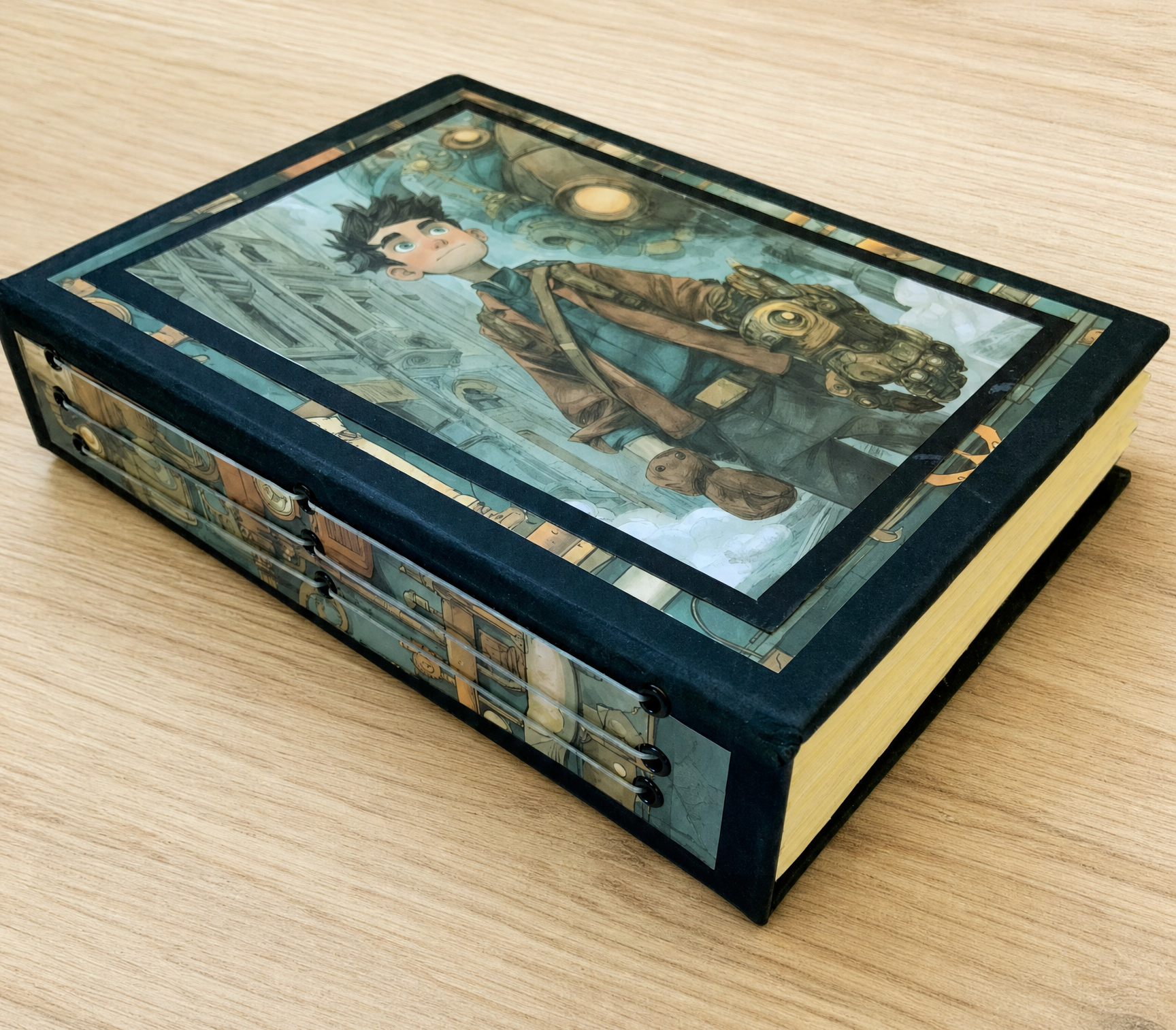 Medium Hardbound Sketchbook - 'Steampunk Dreams'