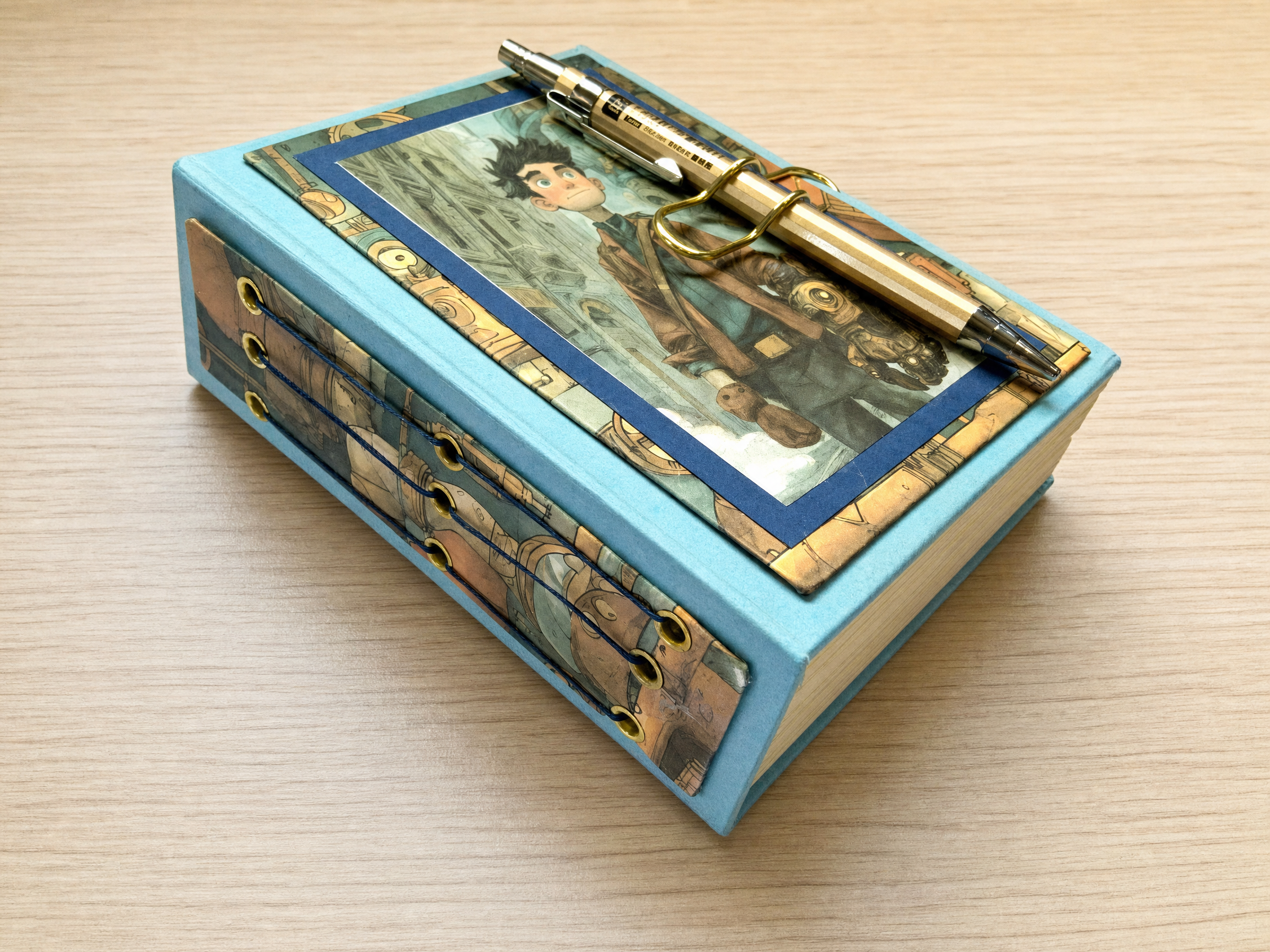 Small Hardbound Sketchbook - 'Steampunk Dreams'