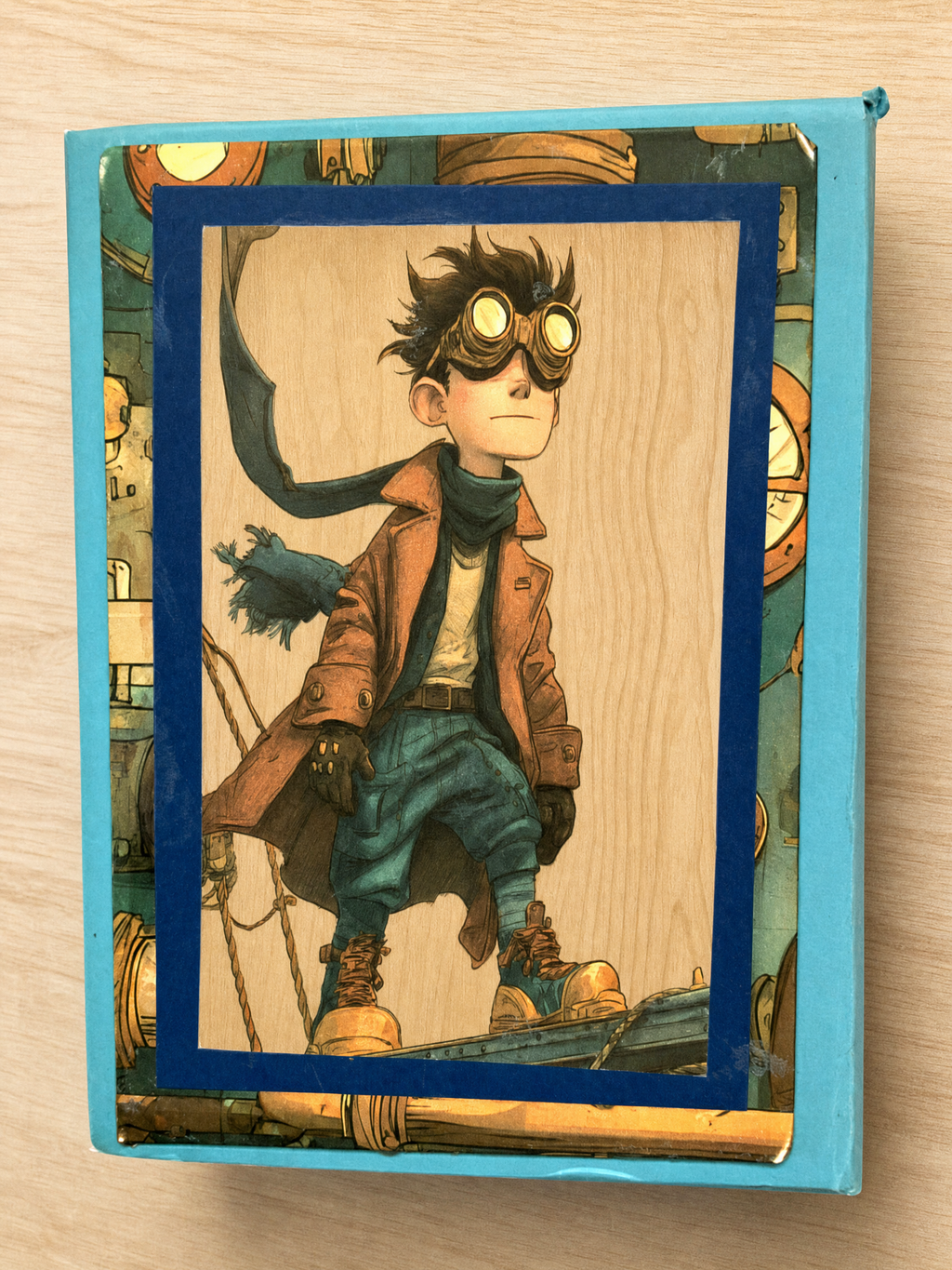 Small Hardbound Sketchbook - 'Steampunk Dreams'
