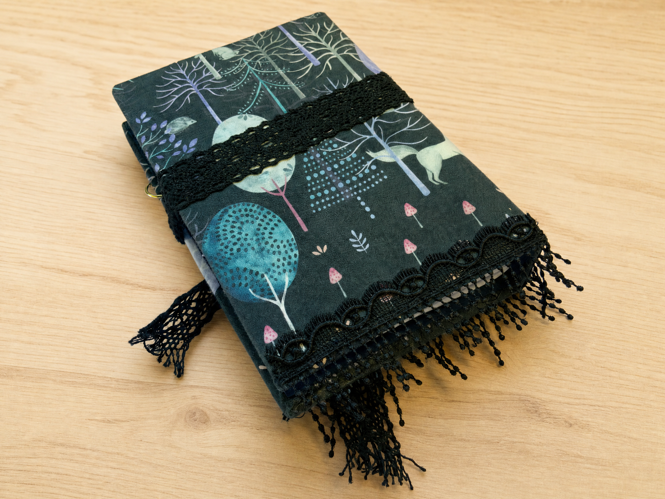 'Forest Dreams I' Hardbound Notebook (jackalope Design)