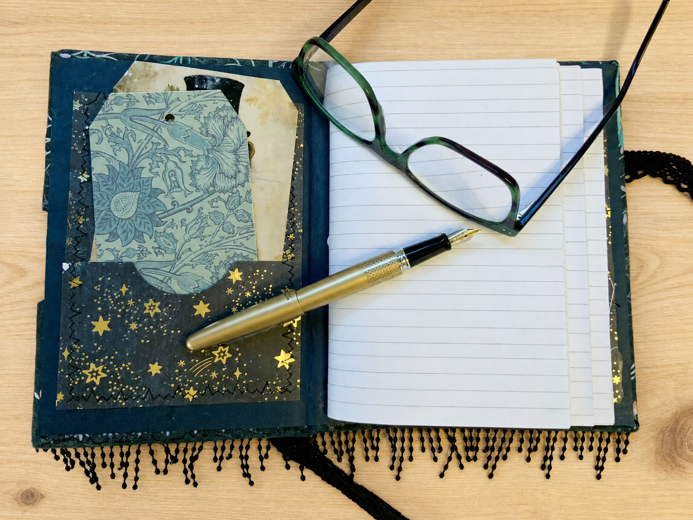 'Forest Dreams I' Hardbound Notebook (jackalope Design)