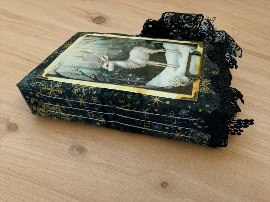 'Forest Dreams II' Hardbound Notebook (Deer Design)