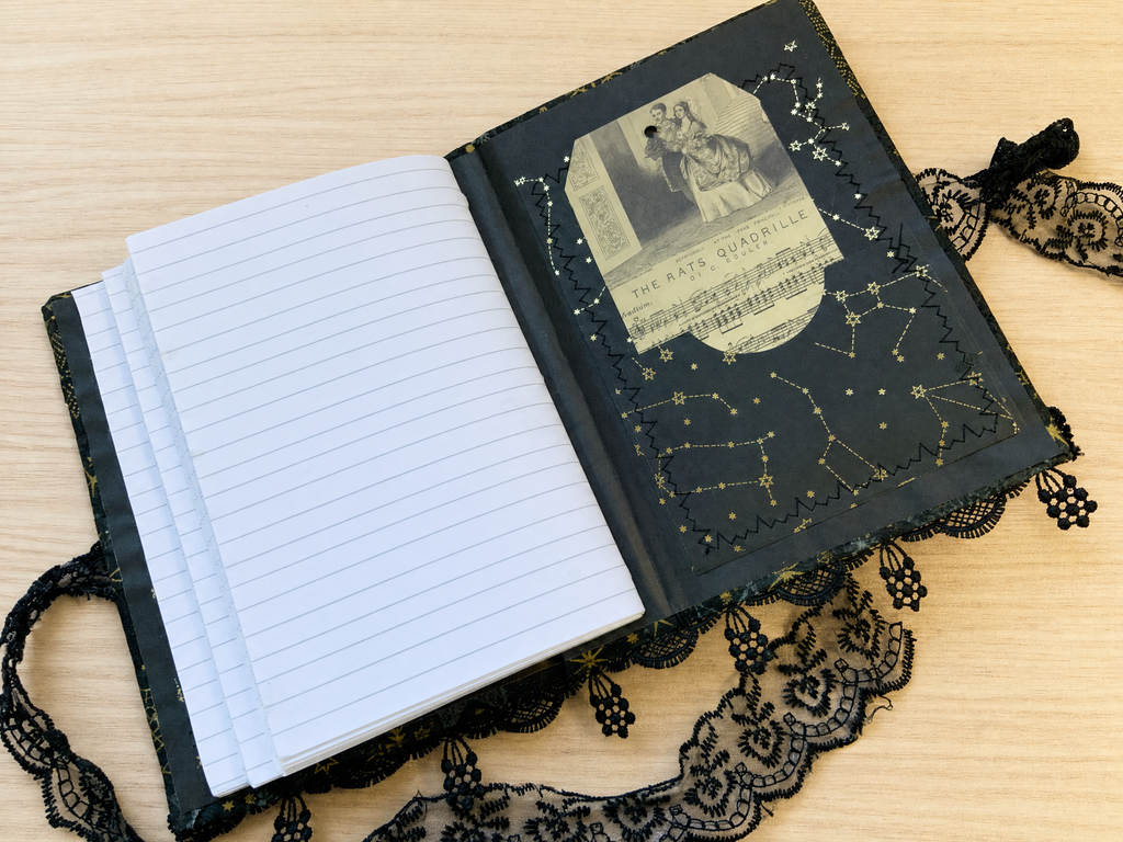 'Forest Dreams II' Hardbound Notebook (Deer Design)
