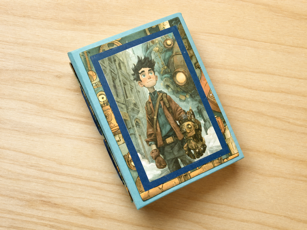 Small Hardbound Sketchbook - 'Steampunk Dreams'