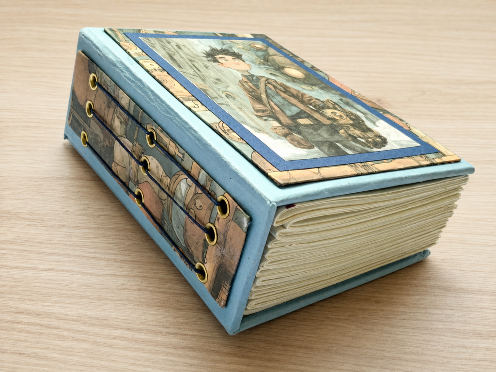Small Hardbound Sketchbook - 'Steampunk Dreams'