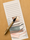 Long Notepad - 'Coffee and Old Friends'