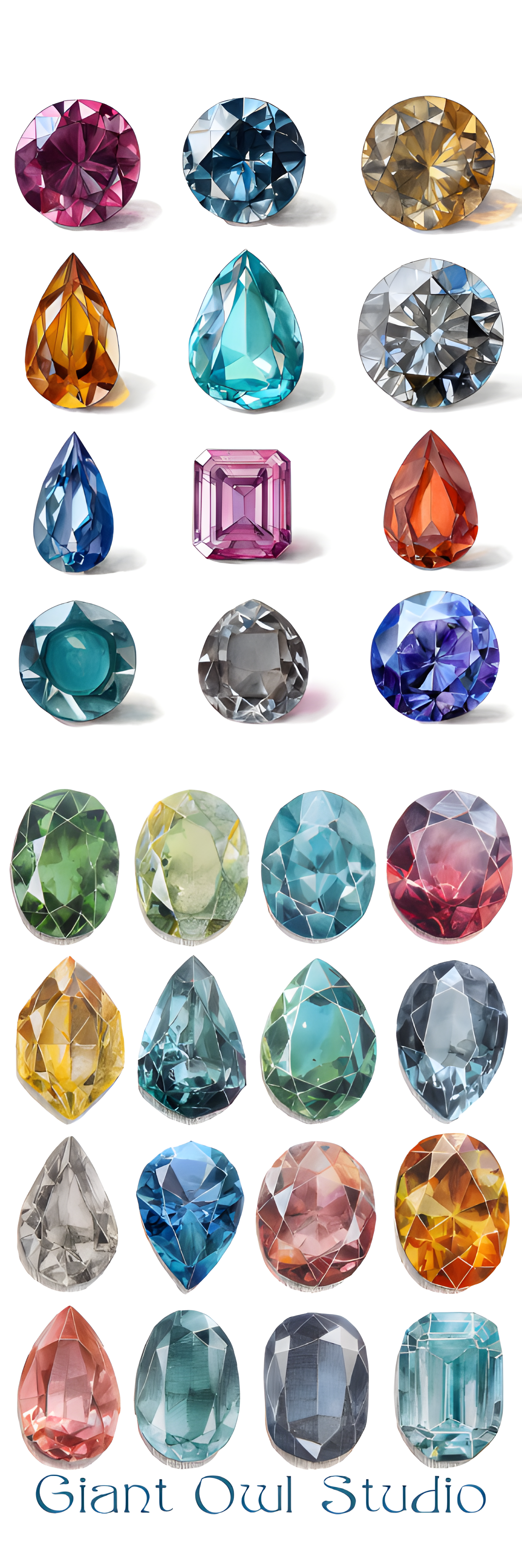 'Gemstone' Bookmark